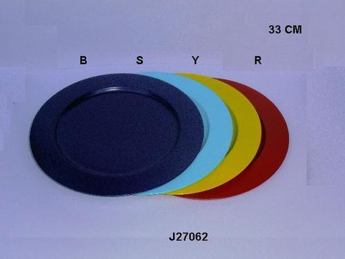 Metal Charger Plate Available In All Colors