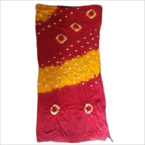 Available In Different Color Cotton Bhandej Dupatta
