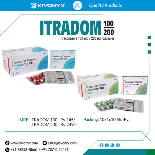 Itraconazole 100 mg Capsule