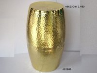 Stool Brass Finish