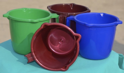 Plastic Bath Mug - Rigid Plastic, Versatile Any Color Design | Durable and Lightweight Ideal for Daily Use