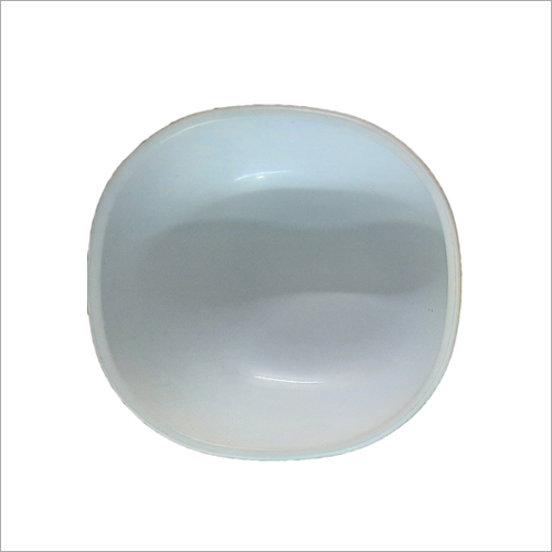White Plastic Bowl - Rigid Round Shape | Durable and Versatile Kitchen Essential