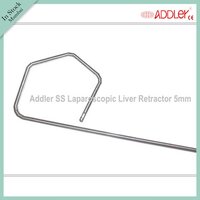 Addler Laparoscopic Liver Retractor Instrument 5mm Insufflators - Steel Material, 5 X 5 X 10 Inch Dimensions | Semi-automatic, Portable, Waterproof, Reusable