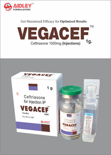 Injection Ceftriaxone 1gm