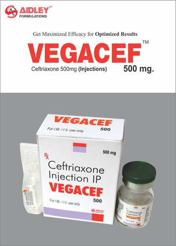 Injection Ceftriaxone 500mg