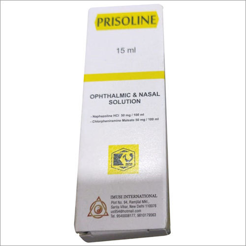 Prisoline Ophthalmic & Nasal Solution Generic Drugs