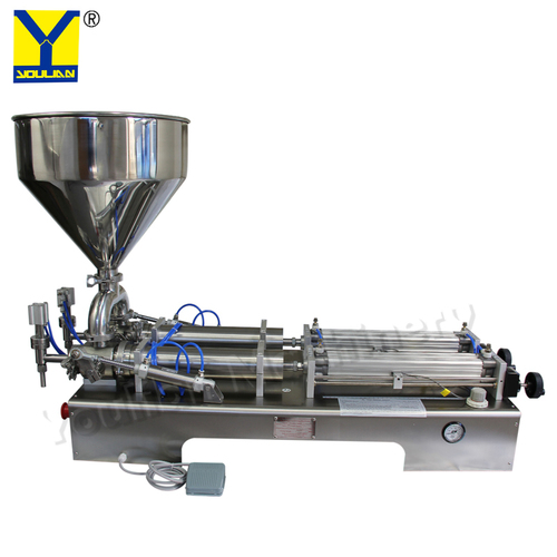 G2WGD Semi-Automatic Liquid And Paste Filling Machine 50-500 ml Double Head (Horizontal)