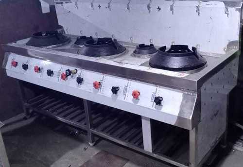 Five Burner Chinese Range