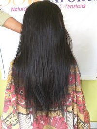 Natural Color Straight Hair Full Lace Wigs