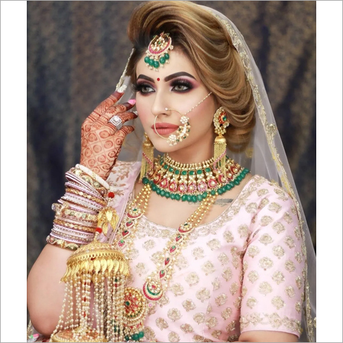 Hd Bridal Makeup Services in Model Town, Panipat - Facelook Hair Beauty  Saloon