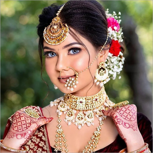 Bridal Makeup Artist Services in Model Town, Panipat - Facelook Hair Beauty  Saloon
