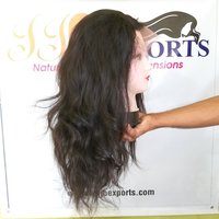 Natural Human Hair Full Lace Wigs