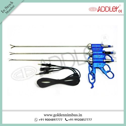 ADDLER Laparoscopic Bessanger Bipolar Forcep  Dissecting Forceps Instrument