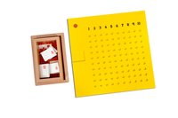 Kidken Multiplication Board with Bead Box Montessori for Teaching Educational Aids for Kids