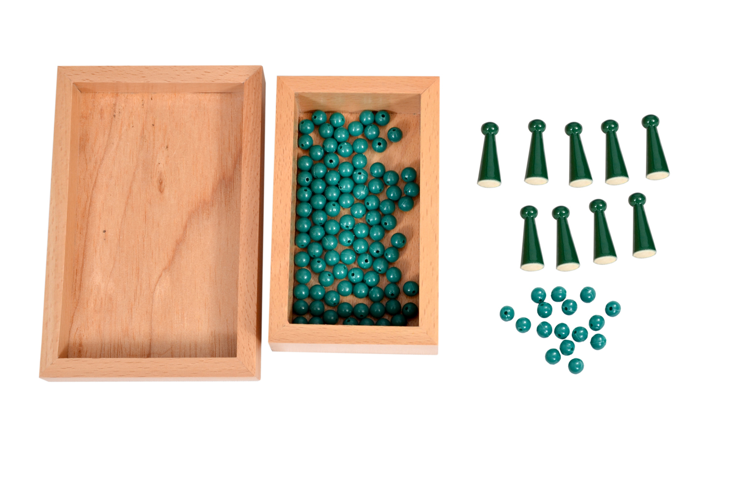 Kidken Montessori Division Board with Bead Box / Unit Division Board,wooden toys,wooden teaching aids,educational toys,educational maths teaching aid