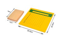 Kidken Montessori Division Board with Bead Box / Unit Division Board,wooden toys,wooden teaching aids,educational toys,educational maths teaching aid