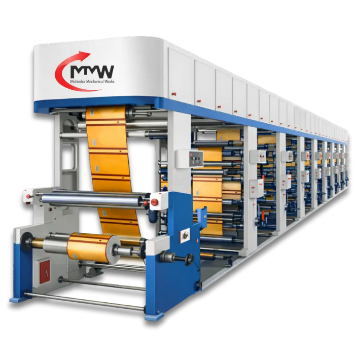 Pharma Strip Packing Foil Printing Machine