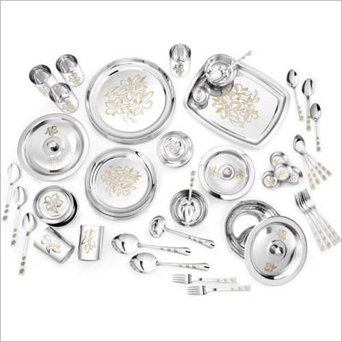 61 Pcs Stainless Steel Dinner Set