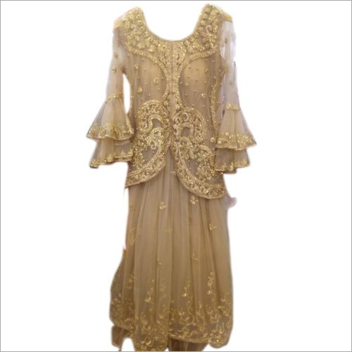 Indian Ladies Embroidered Party Wear Dress