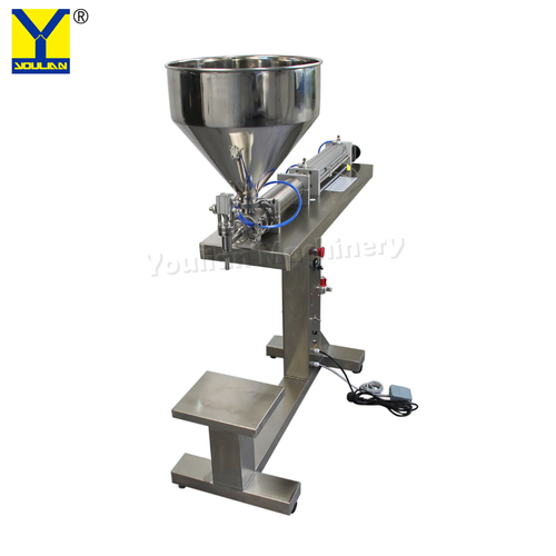 G1LGD Semi-automatic Liquid & Paste Filling Machine 50-500 ml Single Head (Standing)