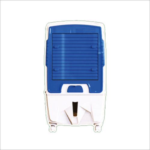 White & Blue Flappe Tower 80 Ltr Air Cooler