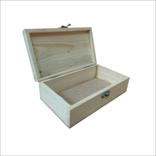Rectangular Wooden Jewelry Box
