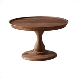 13 Inches Wooden Cake Stand