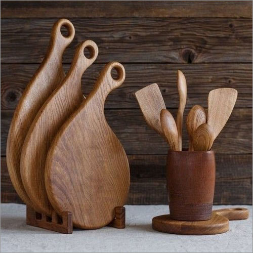 Kitchen Wooden Brown Chopping Board By AMAZ WOOD N GIFT