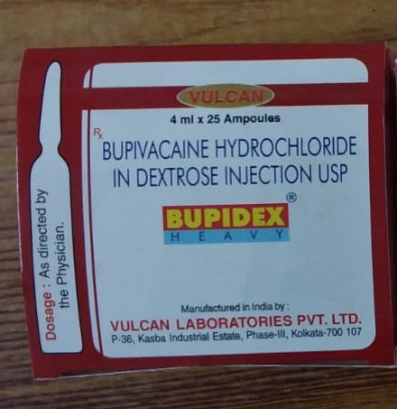 Bupivacine Hydrochloride In Dextrose Injection USP