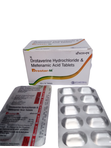 Drotaverine Hydrochloride & Mefenamic Acid Tablets General Medicines