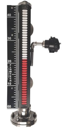 Side Mounted Magnetic Level Indicator With Transmitter