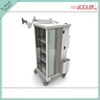 Stryker Laparoscopy Trolley Cart Endoscopy Laparoscopic Medical Monitor - Abs Material, White Color | Advanced Imaging, Suitable For Hospitals And Clinics, Reusable Instruments