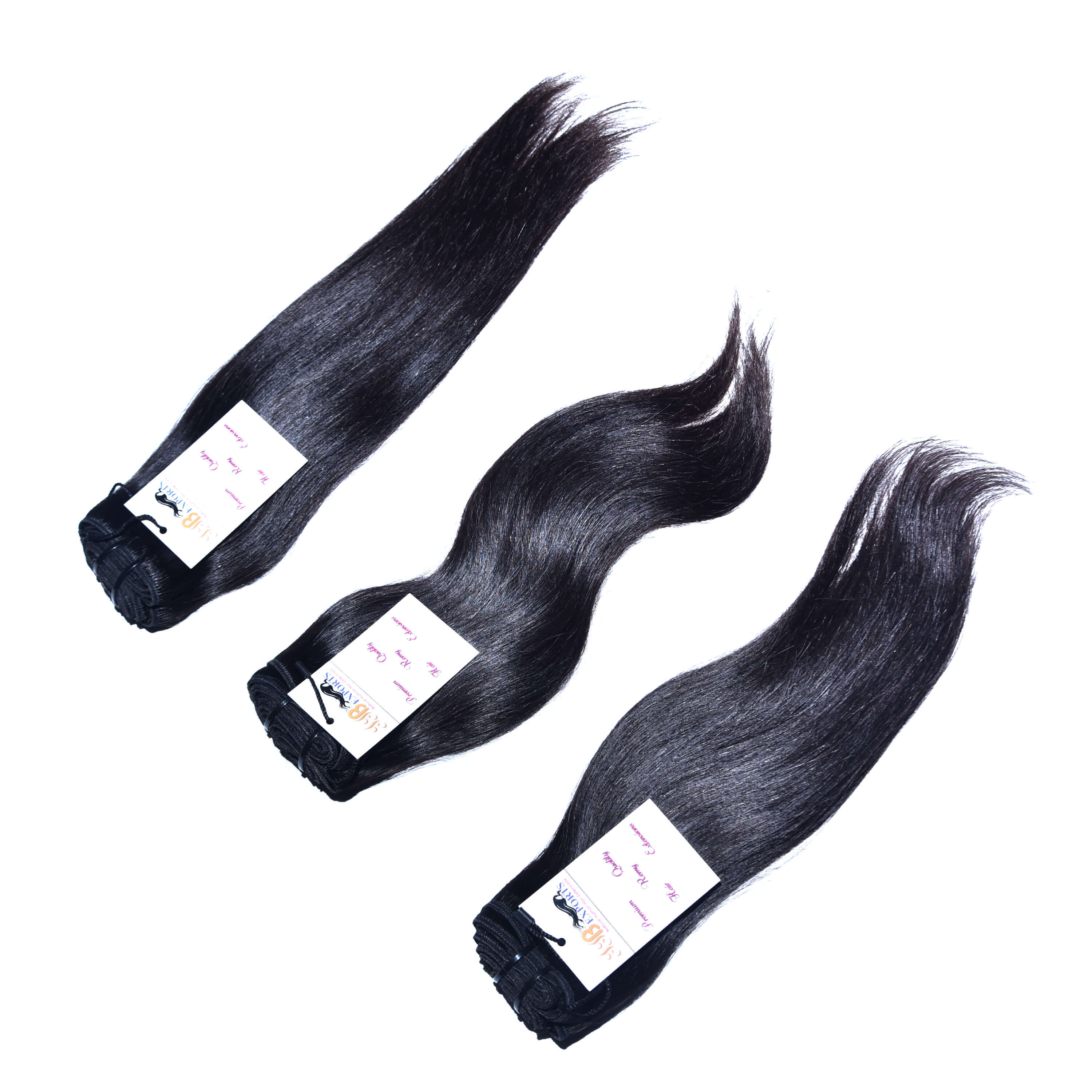 Natural Raw Virgin Unprocessed Mink Brazilian Straight Hair Extension