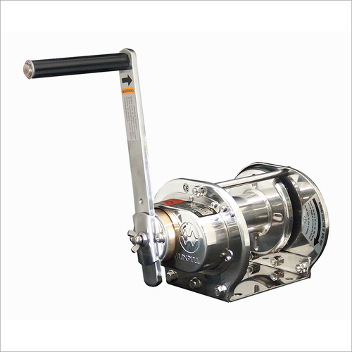 Stainless Steel Rotating Hand Winches Buffing Model SB Type-SI