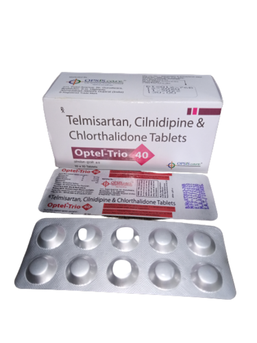 Telmisartan+Cilnidipine & Chlorthalidone Tablets General Medicines