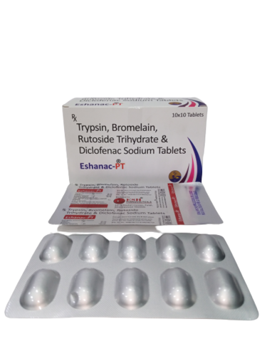 Trypsin+Bromelain+Rutoside+Trihydrate & Declofenac Sodium Tablets