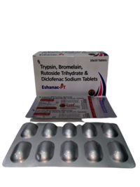 Trypsin+Bromelain+Rutoside+Trihydrate & Declofenac Sodium Tablets