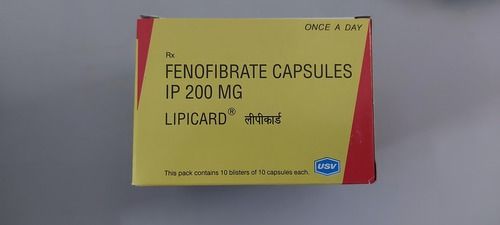 LIPICARD 200MG CAPSULE