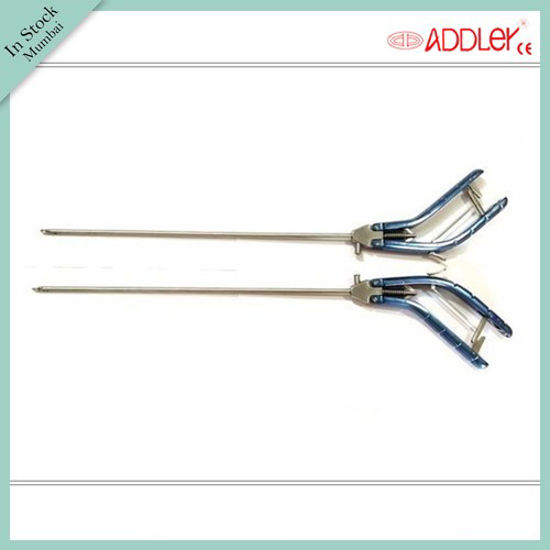 STORZ Laparoscopic Titanium Left Right Curved Needle Holder