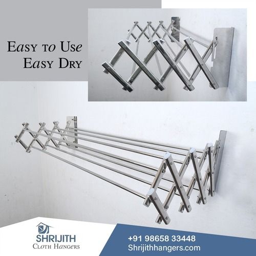 Silver Push And Pull Wall Mounted Hanger Manufacturing In Coimbatore