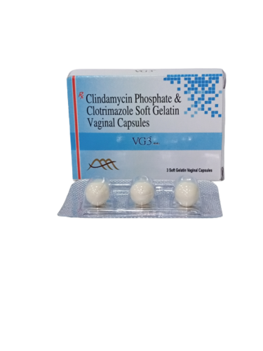 Clindamycin Phosphate & Clotrimazole Soft Gelatin Vaginal Capsules General Medicines