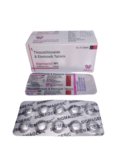 Thiocolchicoside + Etoricoxib Tablets