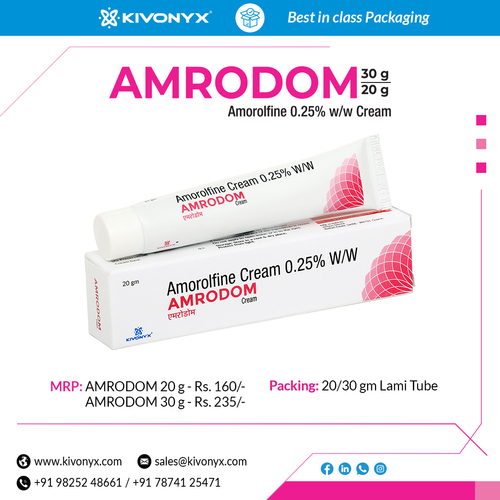 Amorolfine 0.25 % W/W Cream 30 GM