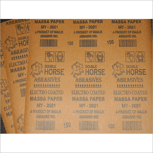 Aluminium Oxide Wet Surface Sanding Strips - 230mm x 280mm, Grits #80 to #320, Rectangular Shape, Pack of 50