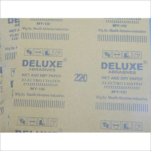 Rectangular Deluxe Abrasive Wet And Dry Putty Paper