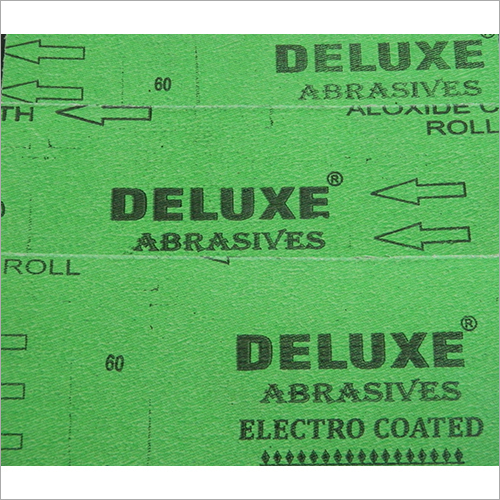 Round Deluxe Green Aloxide Cloth Roll
