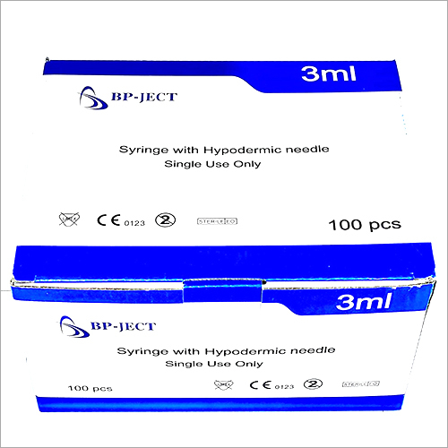 3ml Syringe With Hypodermic Needle
