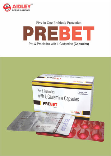 Pre & Probiotics With L-glutamine (Capsules)