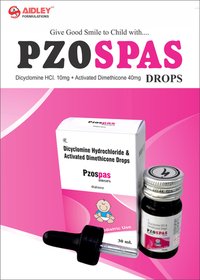 Dicyclomine HCI. 10mg + Simethicone 40mg (Drops)