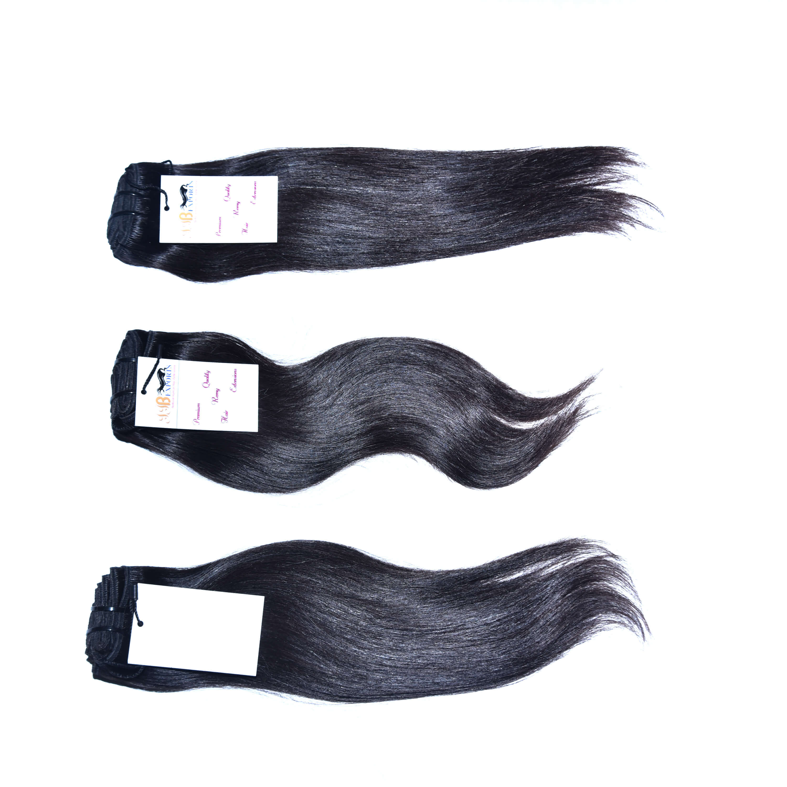 High Quality Natural Raw Virgin Unprocessed Mink Indian Straight Hair Extension